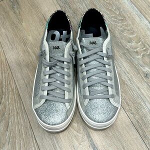P448 John Sneaker In Glitter Ice Python Women’s Size 41